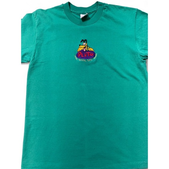 Vintage The Disney Store Mickey Mouse Pluto T-Shirt - Picture 2 of 6